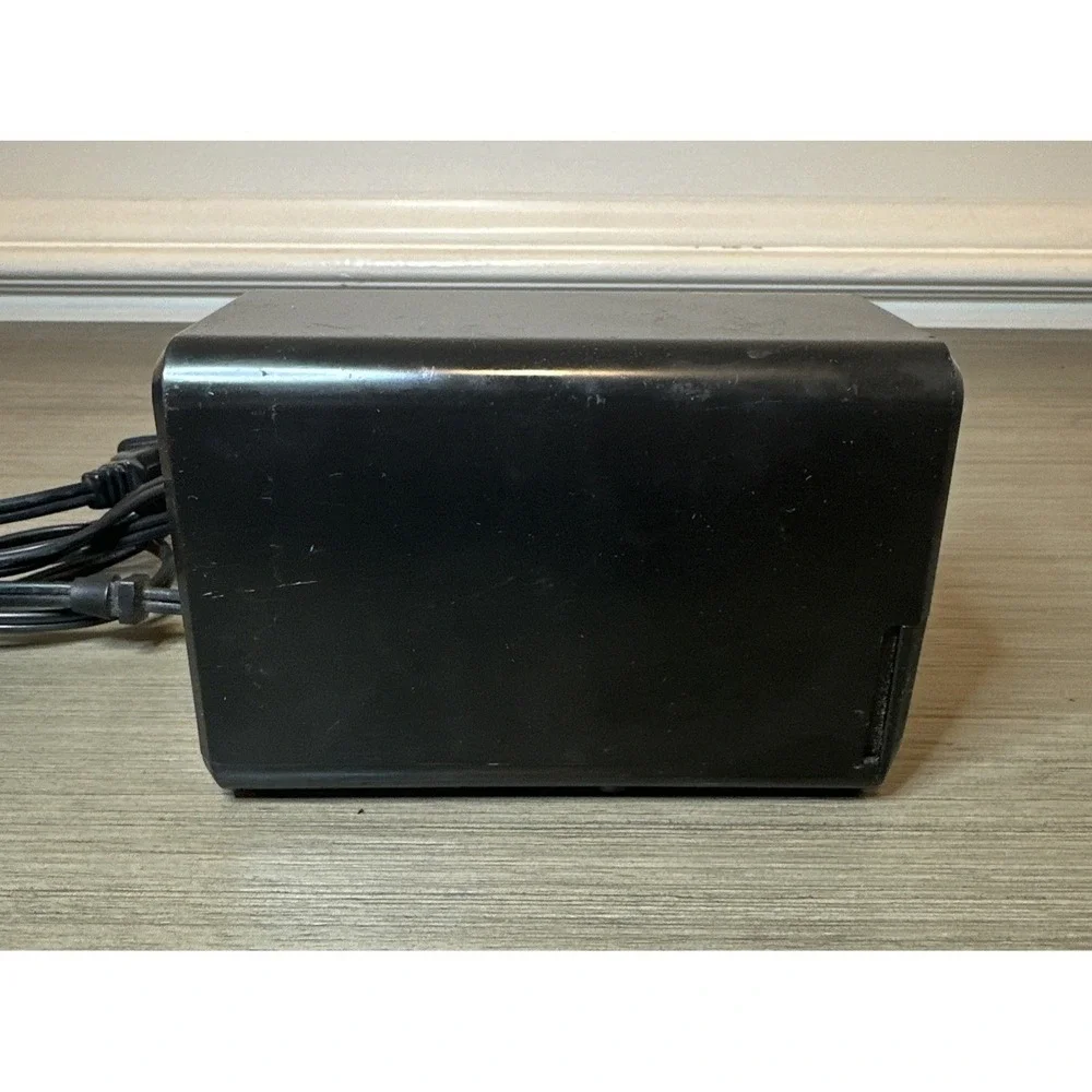 Boston Electric Pencil Sharpener Model 18 Black Vintage Made In USA Tested Works